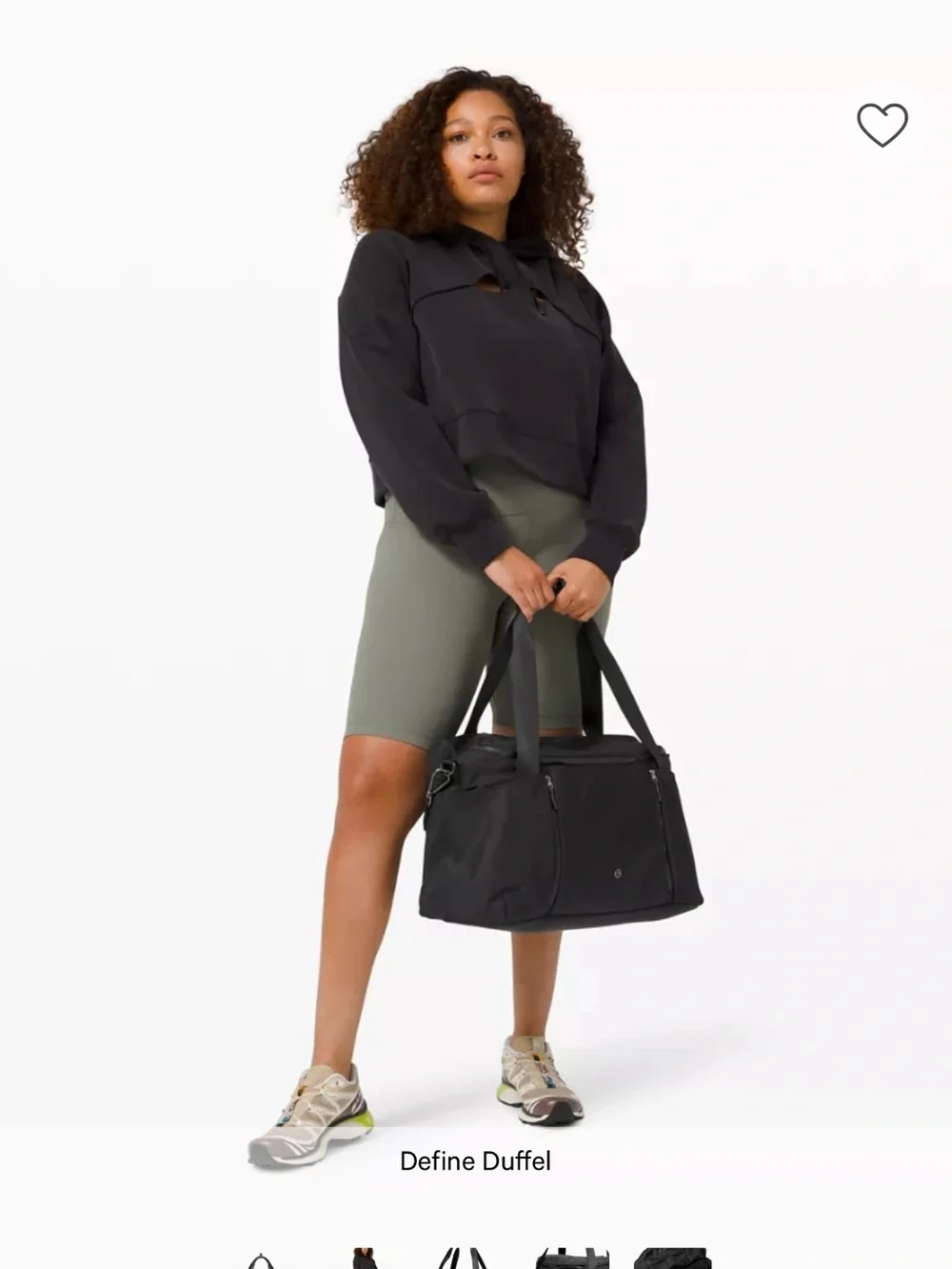lululemon athletica Define Duffel Bag - Black